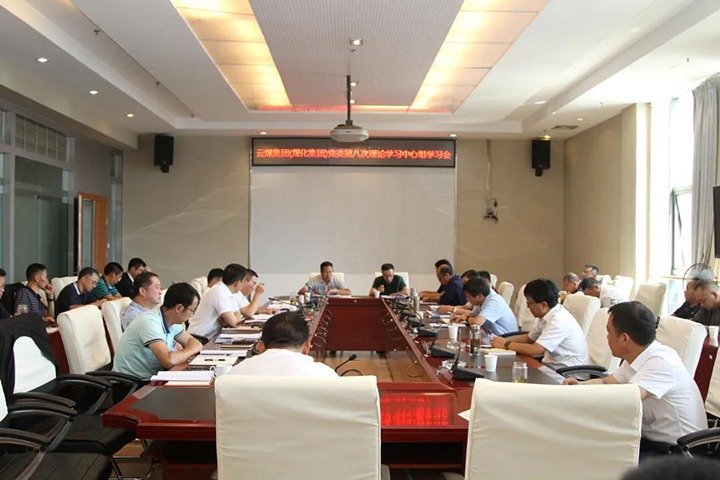 云煤（294俄罗斯专享会登录）集团党委开展2021年第八次党委理论学习中心组集中学习