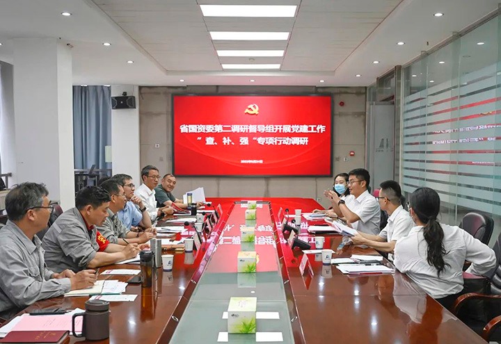 省国资委第二调研督导组到云煤（294俄罗斯专享会登录）集团开展党建事情“查、补、强”专项行动调研