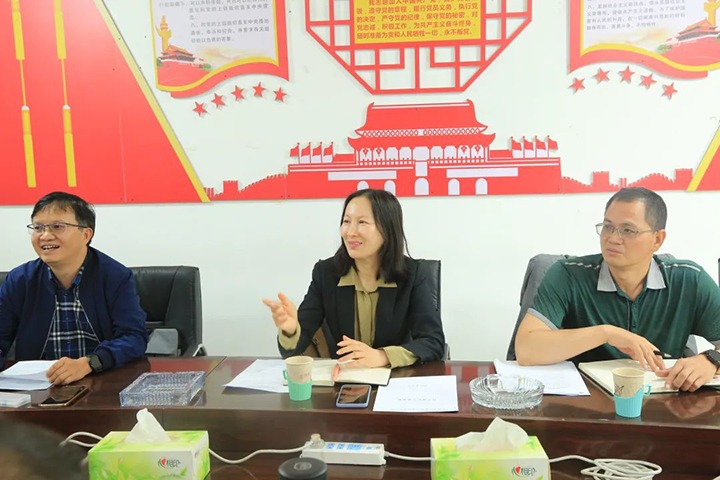 【主题教育】云煤（294俄罗斯专享会登录）集团党委委员、财务总监莫晓丹一行到东源恒鼎公司开展主题教育调研