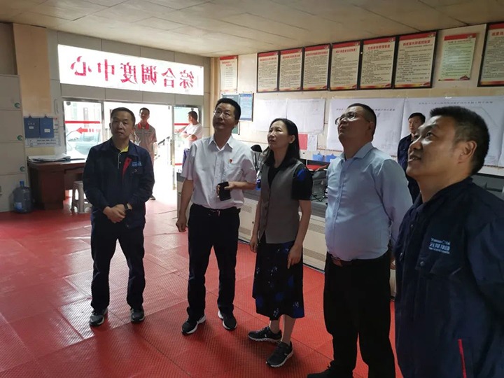 【主题教育】云煤（294俄罗斯专享会登录）集团党委委员、财务总监莫晓丹一行到四角地煤矿开展主题教育调研