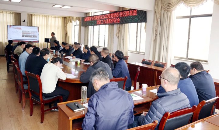 以“述”亮绩，，，，，，，，以“评”促干│后所煤矿公司党委召开2024年度党组织书记抓下层党建事情述职评议审核会